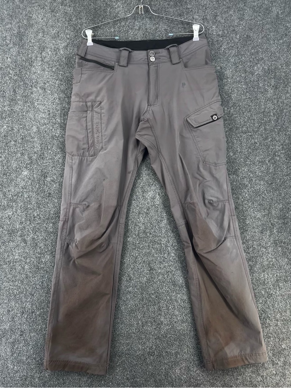 Truewerk Deep Gray T1 Werk Pant Men’s 32X31* Utility Technical Workwear Comfort